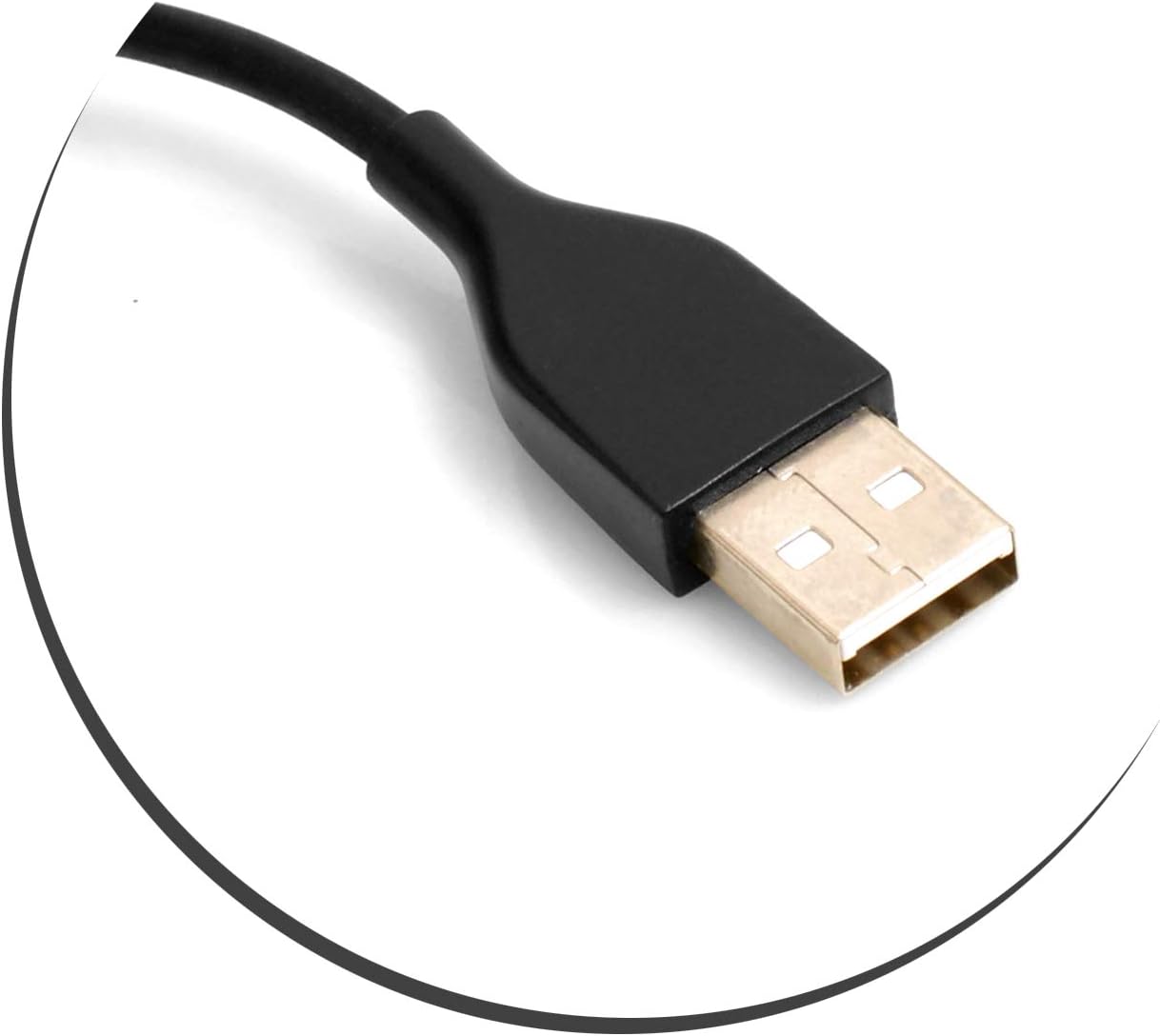 SYSTEM-S Micro USB Spiral Kabel 50-100 cm