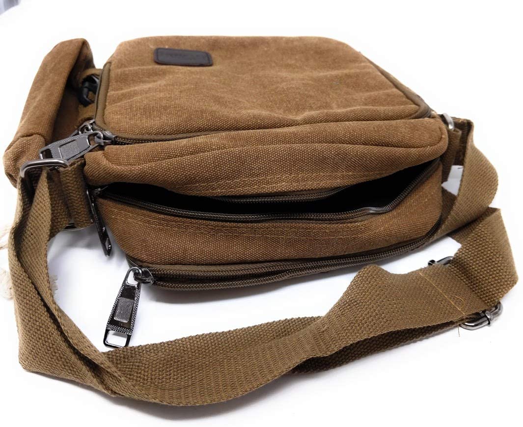 System-S Univeral mit Getränkehalter Umhängetasche, 26 cm, Braun