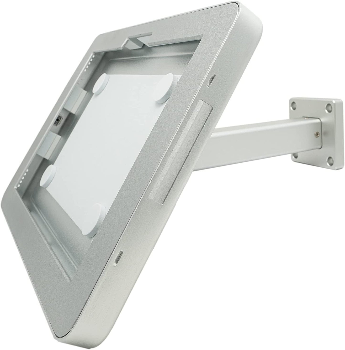SYSTEM-S Wand Tisch Halterung abschließbar 90° für Microsoft Surface Pro 8 13.0" in Grau