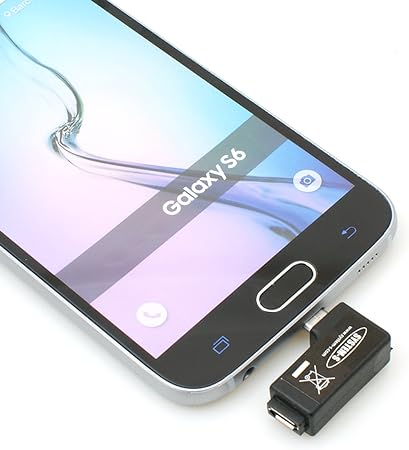 System-S Winkelstecker (rechts) Micro USB auf Micro USB Adapter