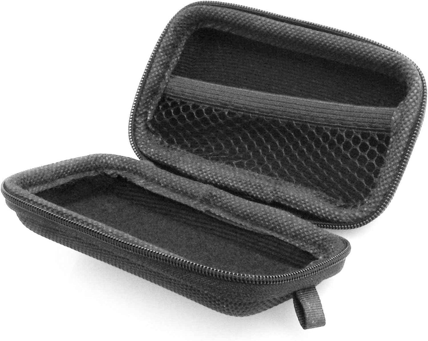 System-S stoßsicheres Kabelschutz Reißverschluss Etui (ca. 3 cm x 5 cm x 10 cm) Tasche Box Hülle für Kopfhörer - DREIKS