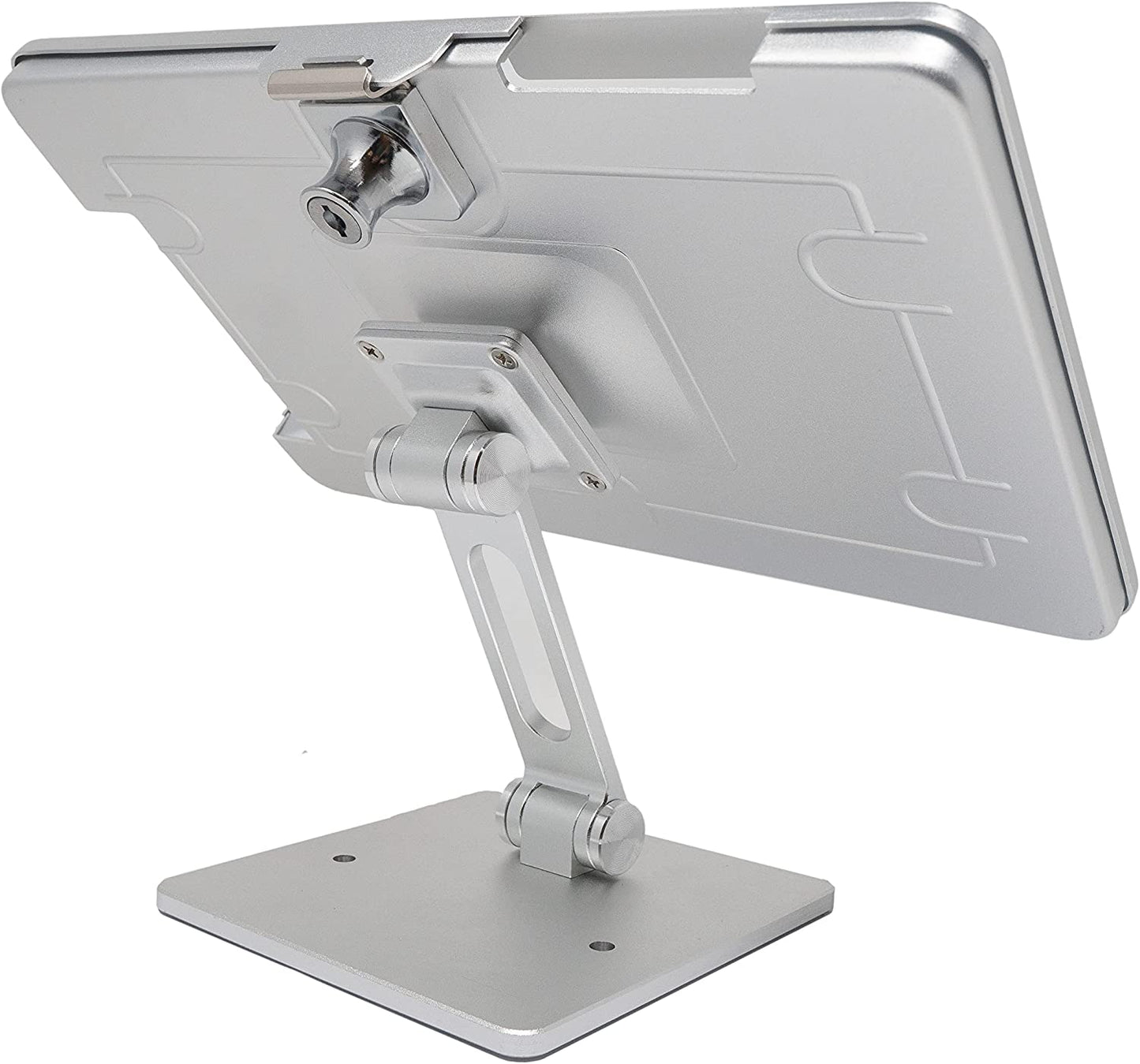 SYSTEM-S Tisch Halterung 360° Ständer abschließbar für Microsoft Surface Pro 8 13.0" Grau
