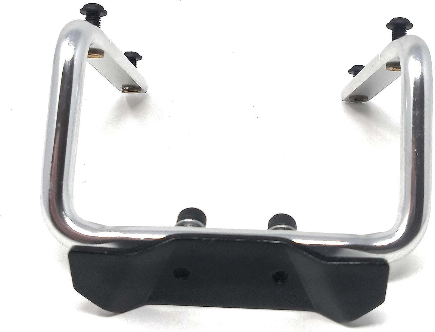 SYSTEM-S Fahrradsattel doppel Trinkflaschen Halterungsvorrichtung Farbe: Silber