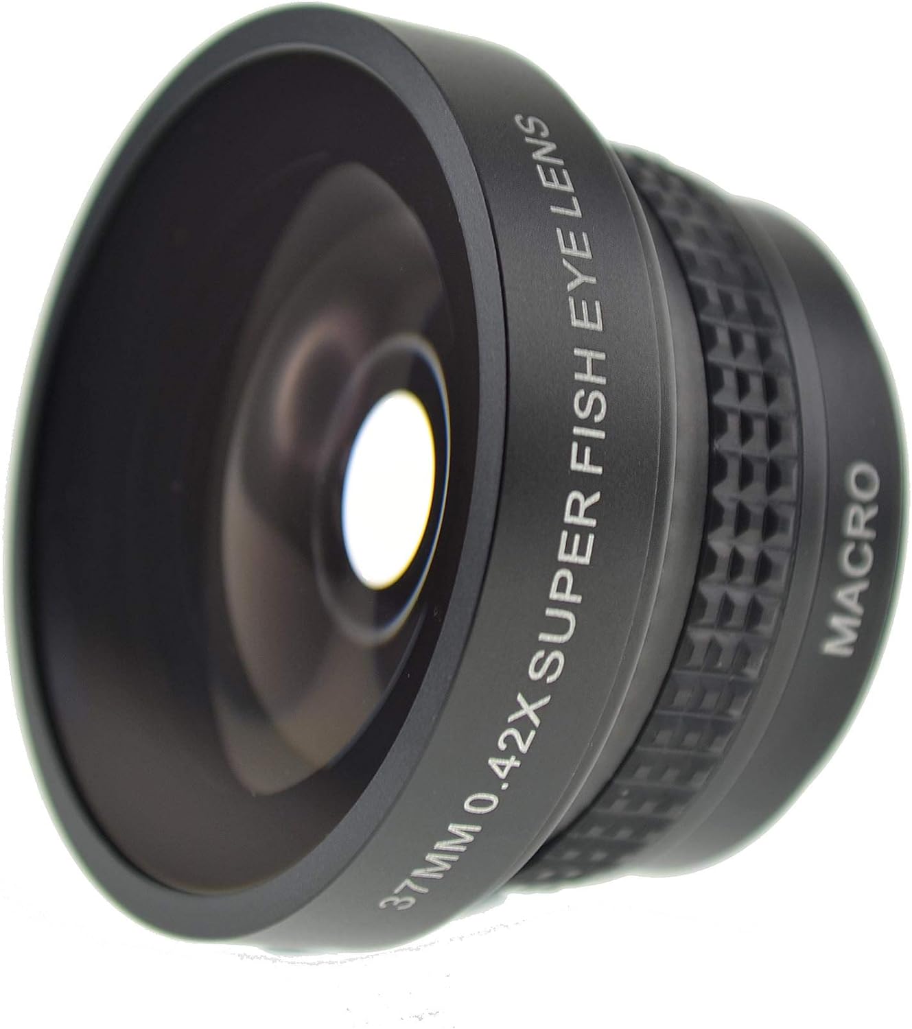 SYSTEM-S Fisheye and Macro 37 mm lens with clip and protective case for smartphone