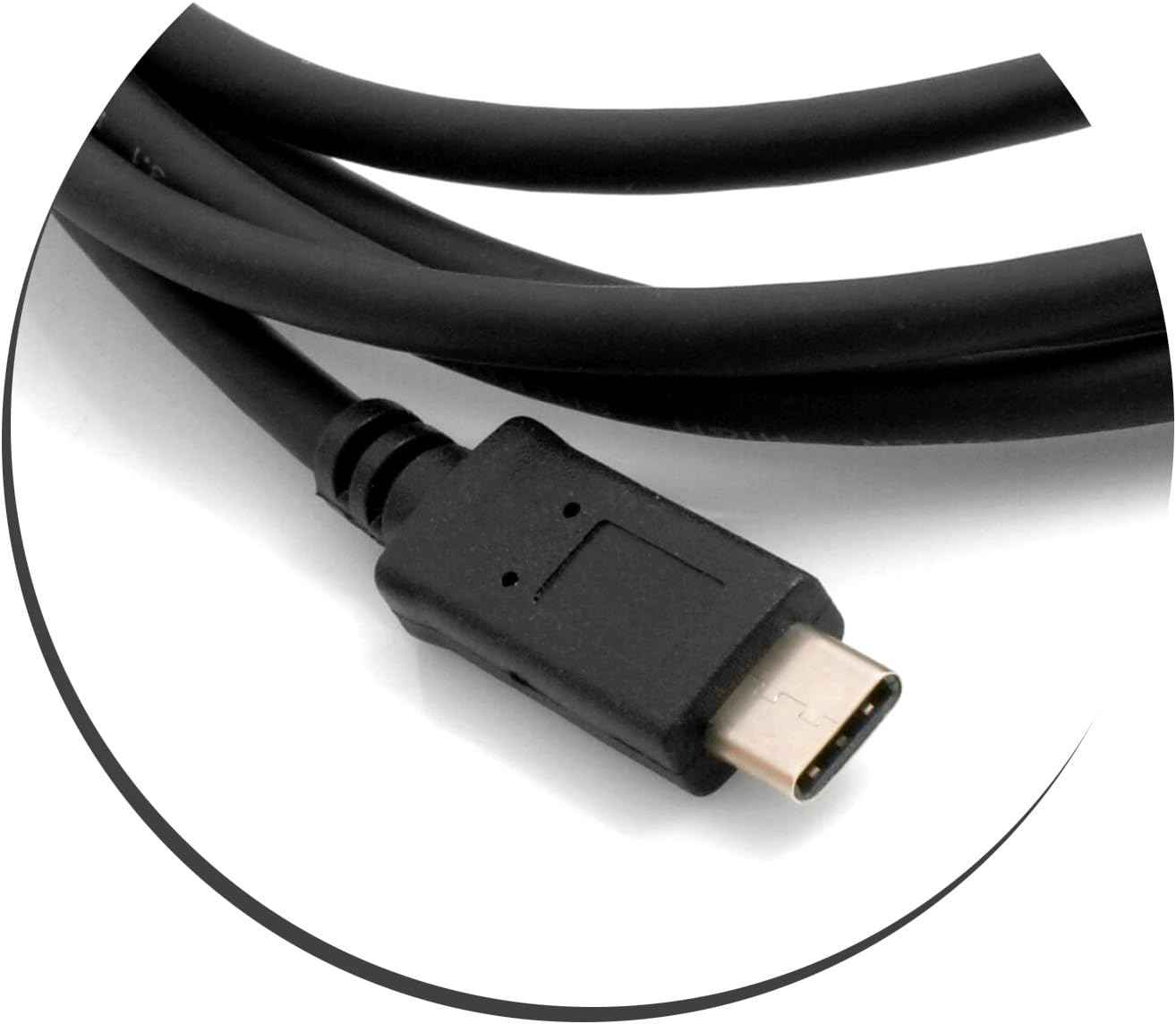 SYSTEM-S USB Typ C 3.1 (male) zu USB Typ C 3.1 (male) Kabel Datenkabel Ladekabel 200 cm - DREIKS