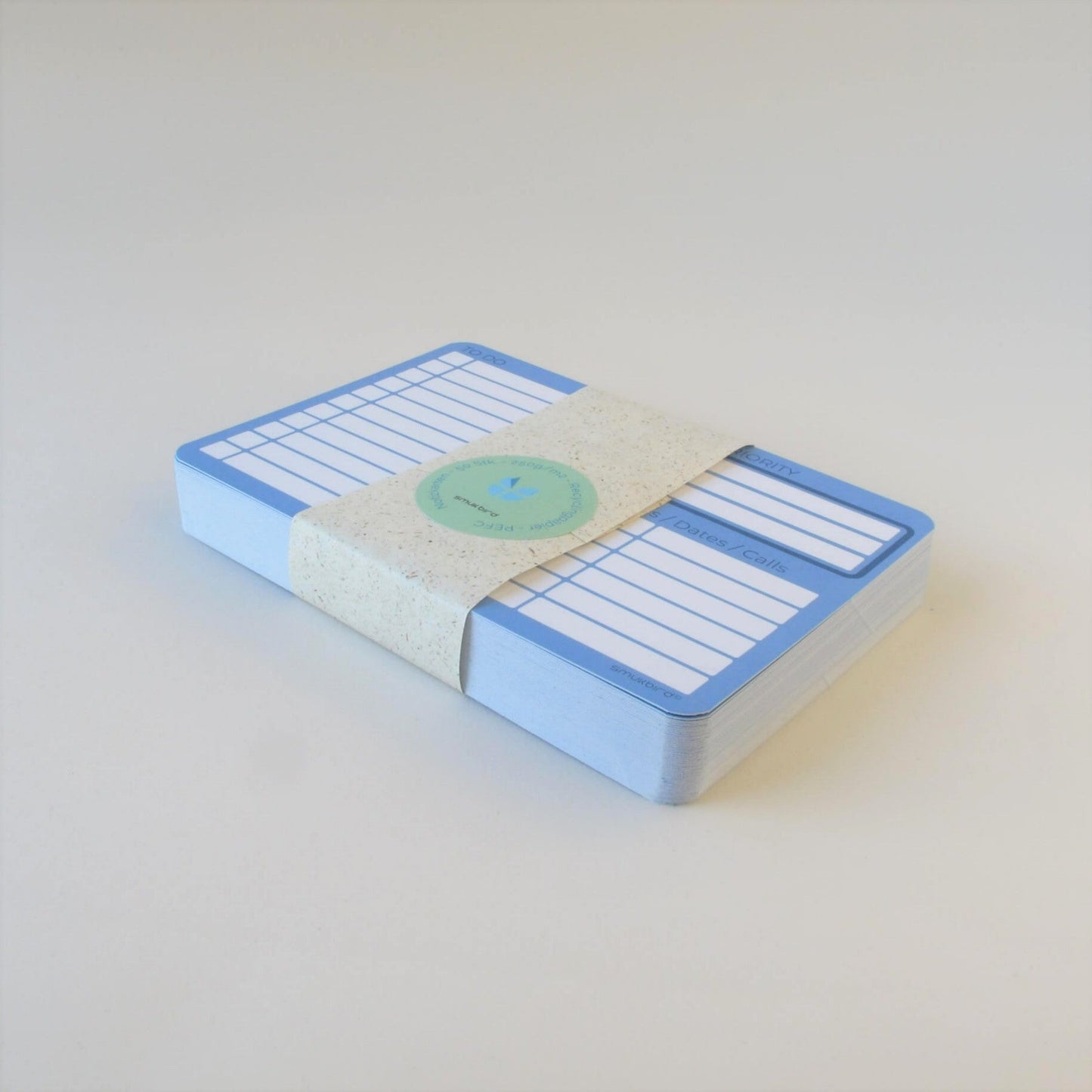 Notizzettel Karten "ToDo" | 50er Nachfüllpack aus Recyclingpapier