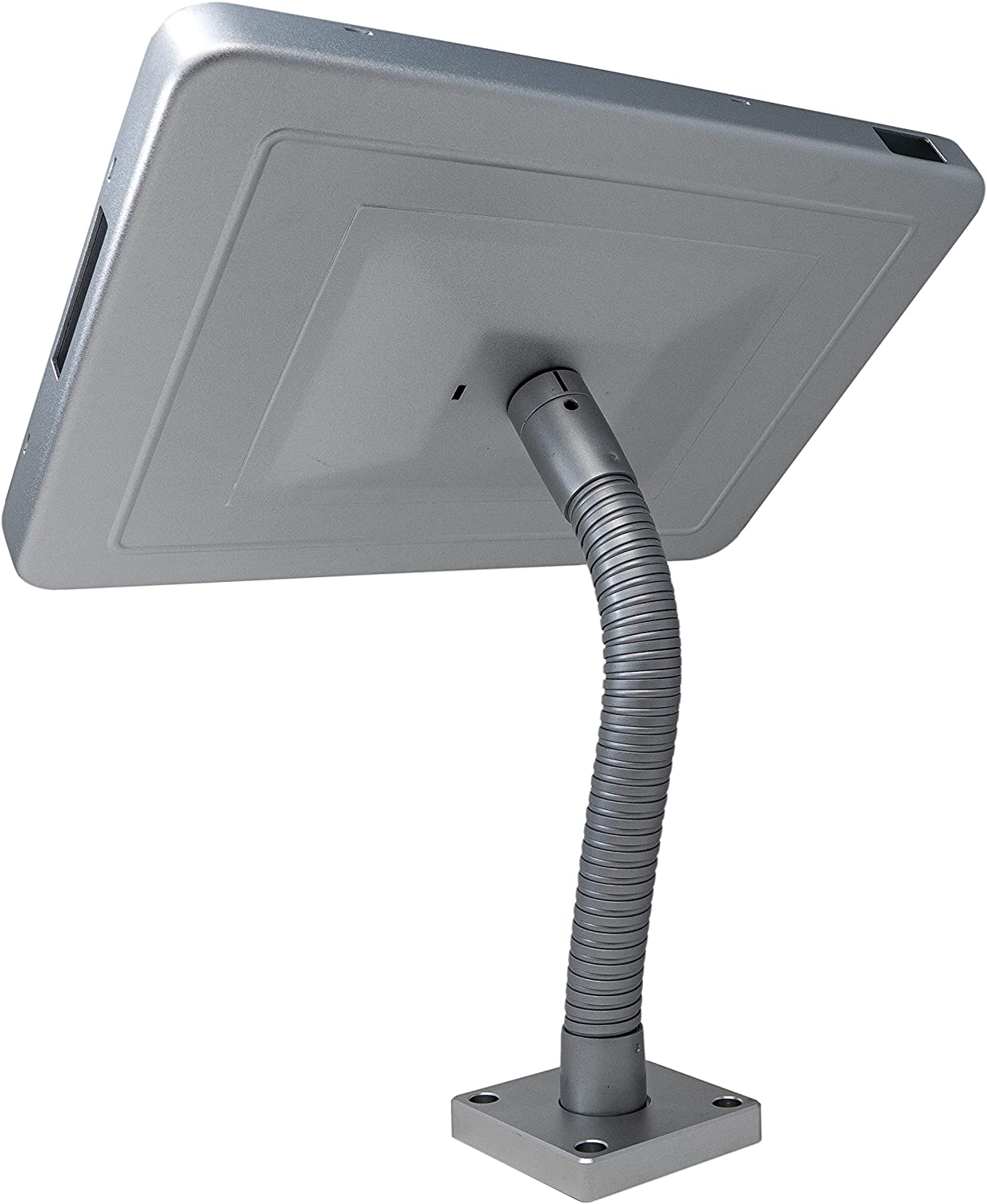 SYSTEM-S Tisch Halterung 360° Ständer abschließbar flexibel für Surface Pro 8 13.0" Grau