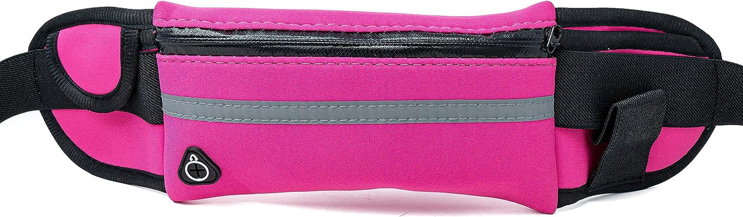 SYSTEM-S Bag Belt Bag Bum Bag with Bottle Holder in Pink