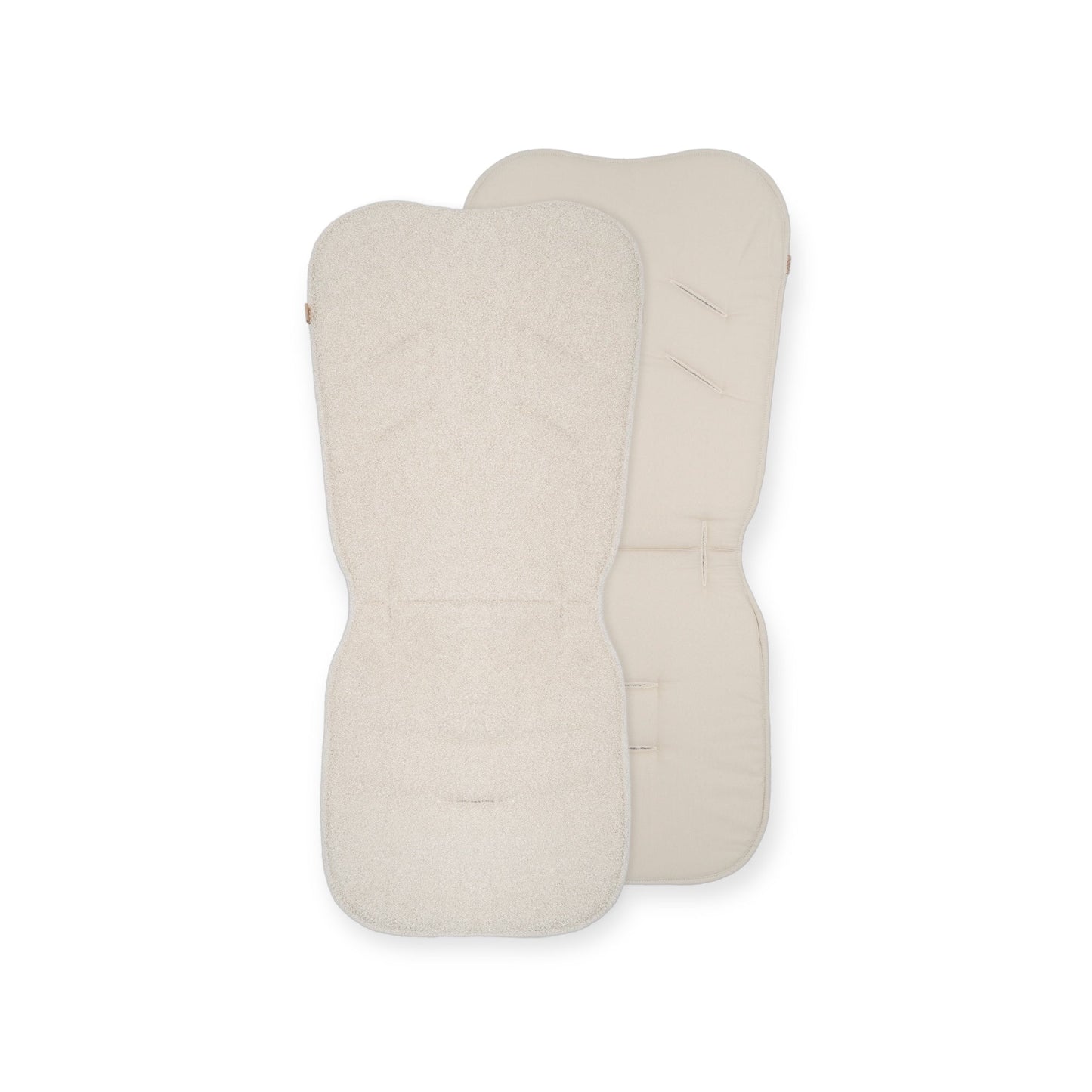 Sitzauflage Teddystoff Boucle für den Kinderwagen - universell passend