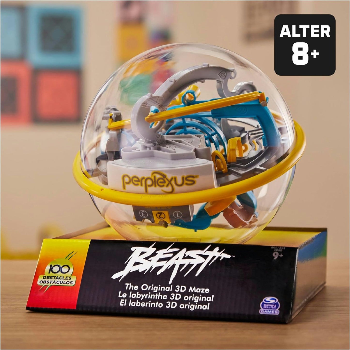 Spin Master 3D-Kugellabyrinth Perplexus Beast mit 100 Hindernissen