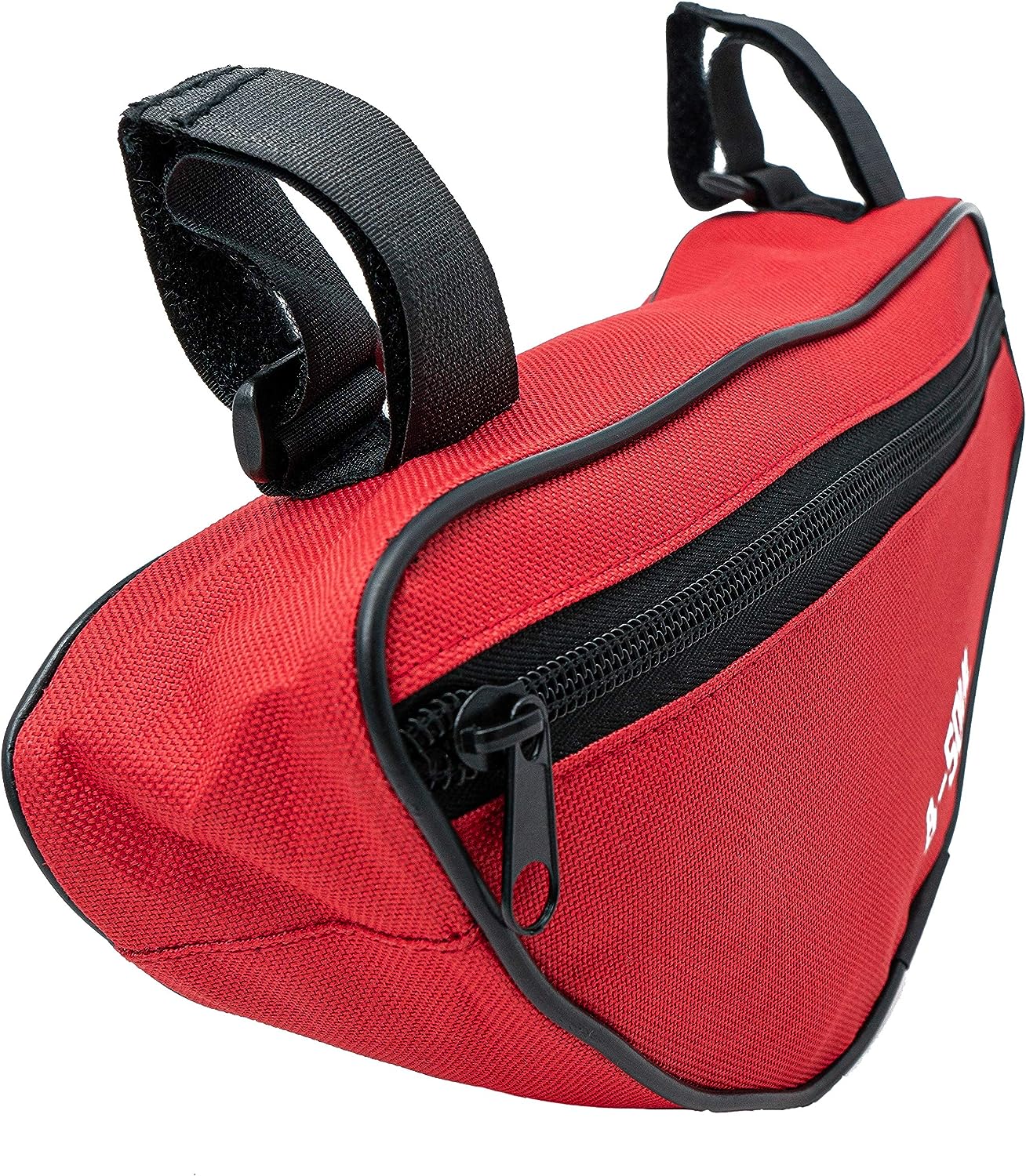 SYSTEM-S Fahrrad Tasche wasserfest Dreiecktasche Rahmentasche Triangeltasche Rot