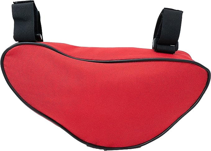 SYSTEM-S Fahrrad Tasche wasserfest Dreiecktasche Rahmentasche Triangeltasche Rot