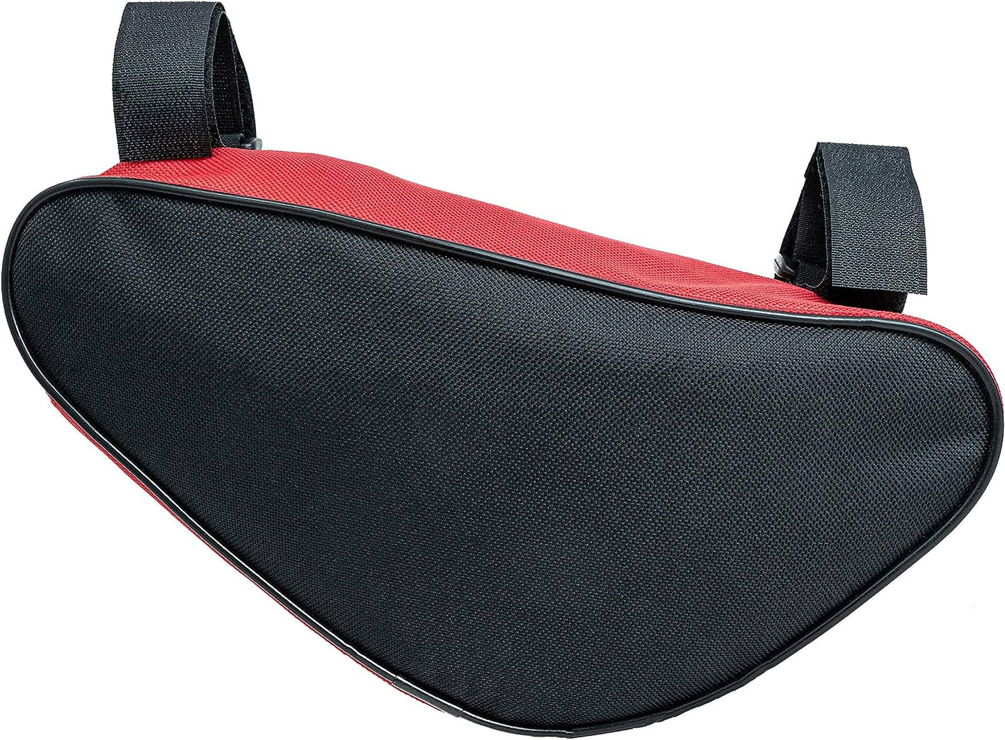 SYSTEM-S Fahrrad Tasche spritzwasserfest Dreiecktasche Rahmentasche Triangeltasche Rot