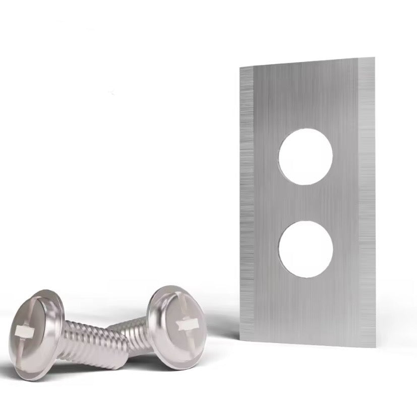 18 Edelstahl Ersatzklingen / Ersatzmesser für Mähroboter Ferrex R800, R800easy+, R800SMART