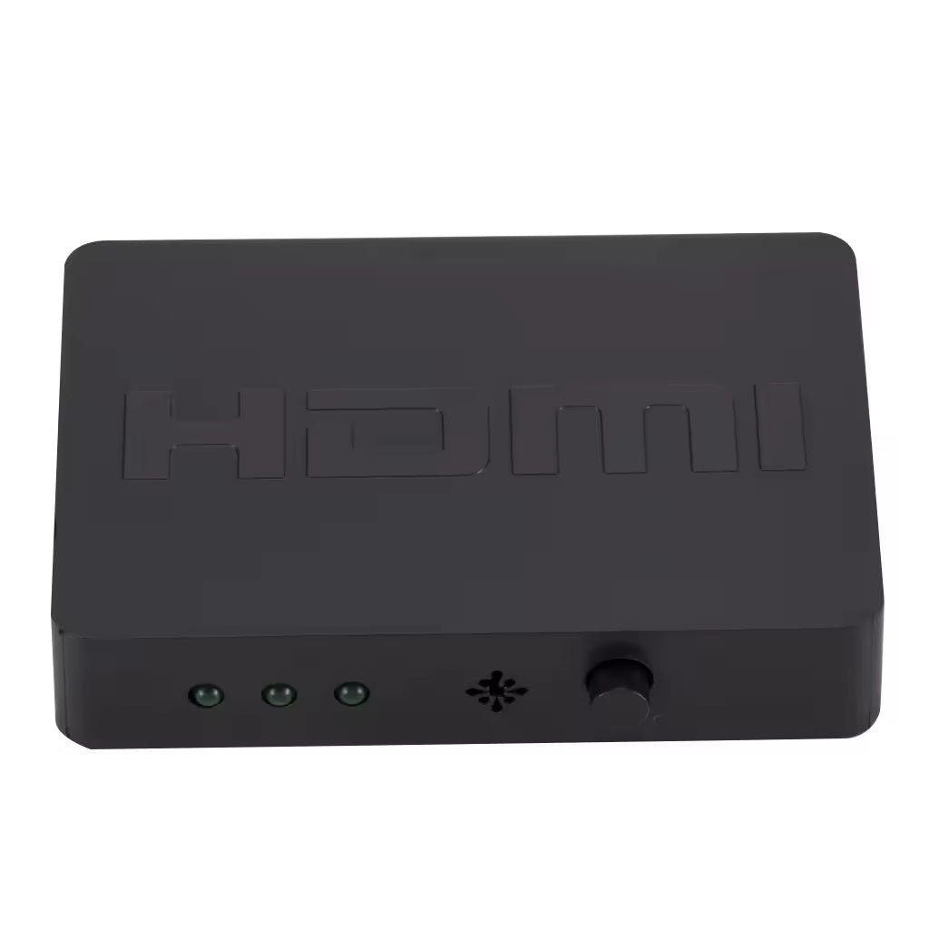 3-in-1-out HDMI Switch Full HD 1080p or Ultra HD 4K with remote