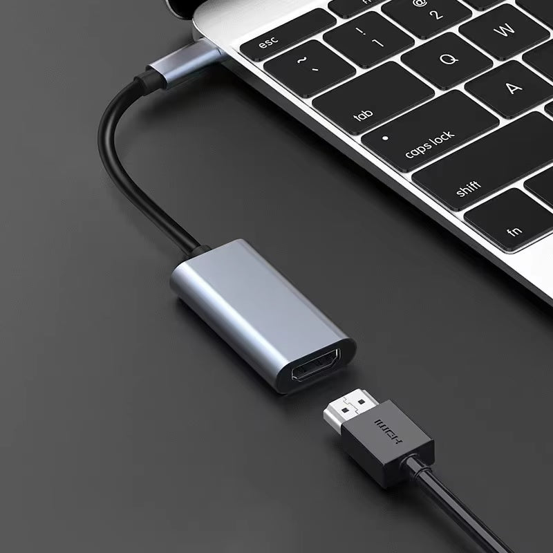 USB-C zu HDMI Adapter 4K UHD Typ C auf HDMI für Samsung Galaxy Huawei Xiaomi TV - DREIKS