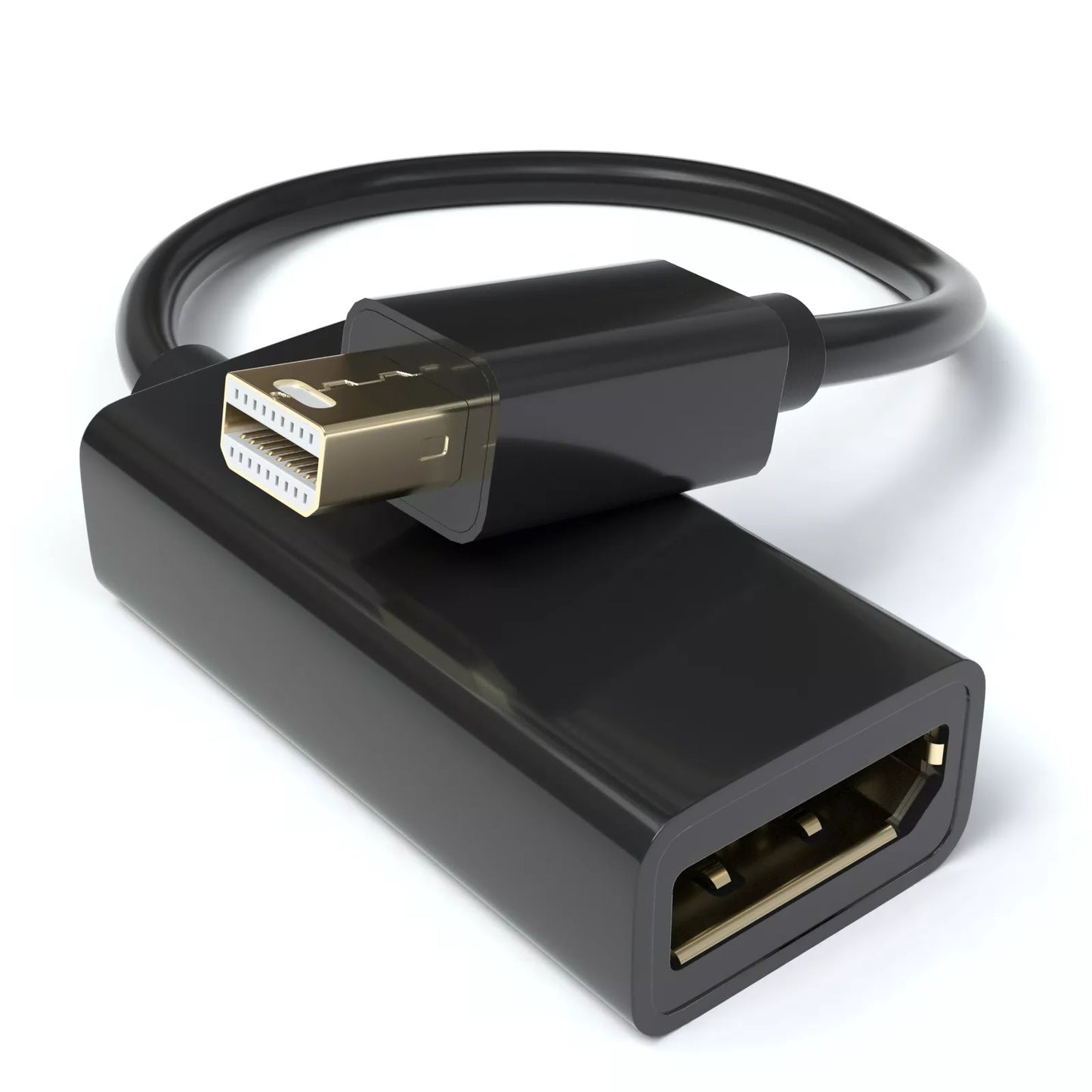 Mini DP Male to DP Female Adapter Converter Mini DisplayPort to DisplayPort 4Kx2K 3D Gold Plated