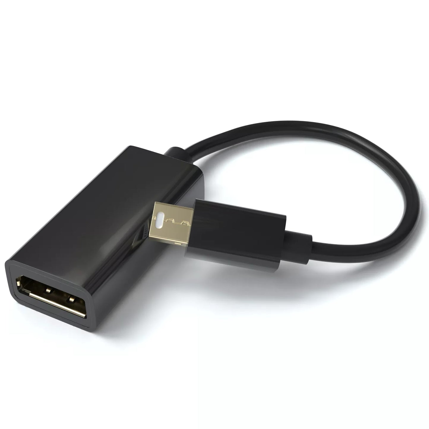 Mini DP Male to DP Female Adapter Converter Mini DisplayPort to DisplayPort 4Kx2K 3D Gold Plated