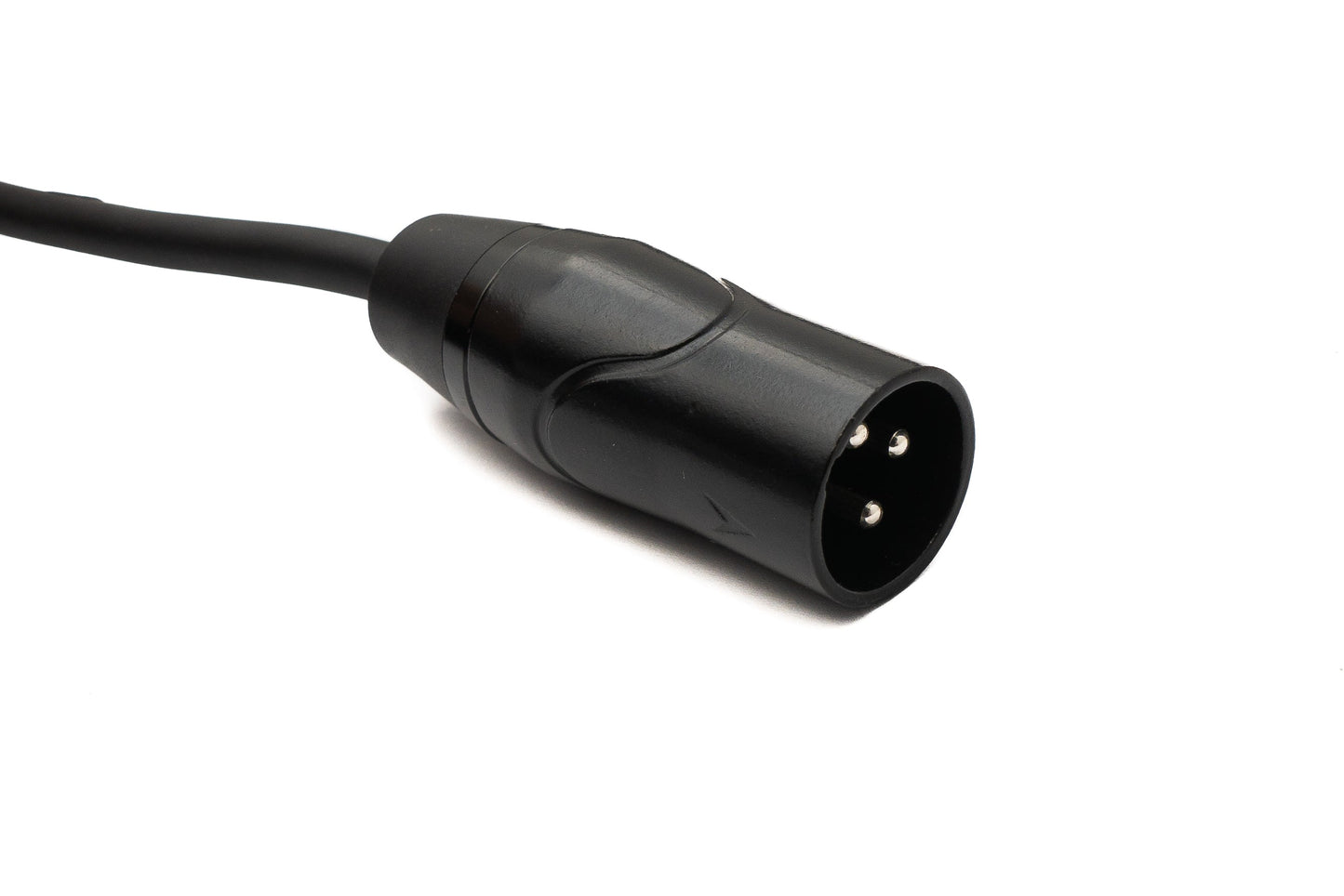 SYSTEM-S Audio Kabel 15 m XLR 3 Pin Stecker zu Buchse in Schwarz
