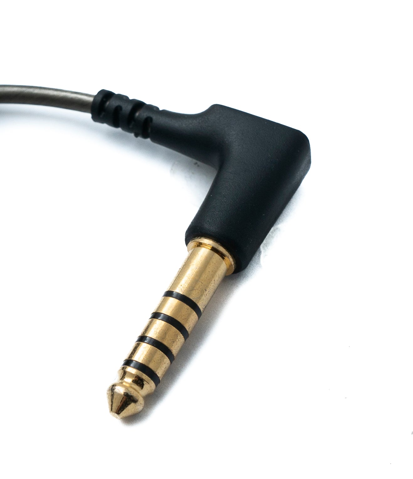 SYSTEM-S Audio Ersatz Kabel 120 cm AUX 4.4 mm Klinke für Sennheiser Kopfhörer AKG N5005 HD6XX IE 900