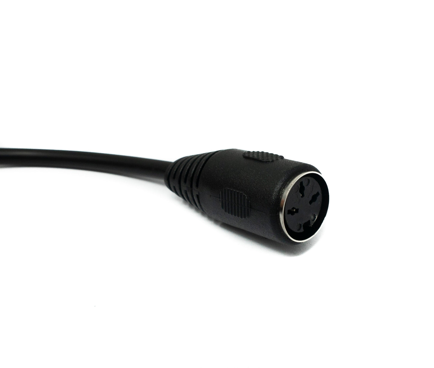 SYSTEM-S S-Video cable 3 m Din 3 pin male to female in black