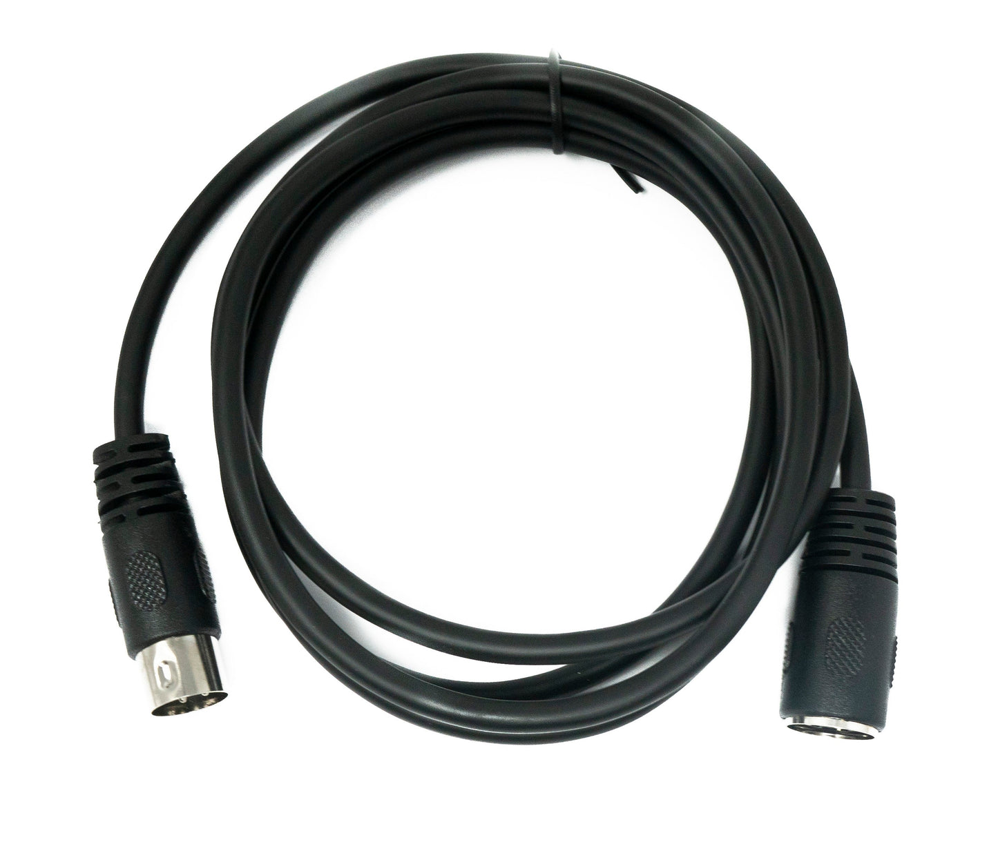 SYSTEM-S S-Video cable 150 cm Din 4 pin male to female in black