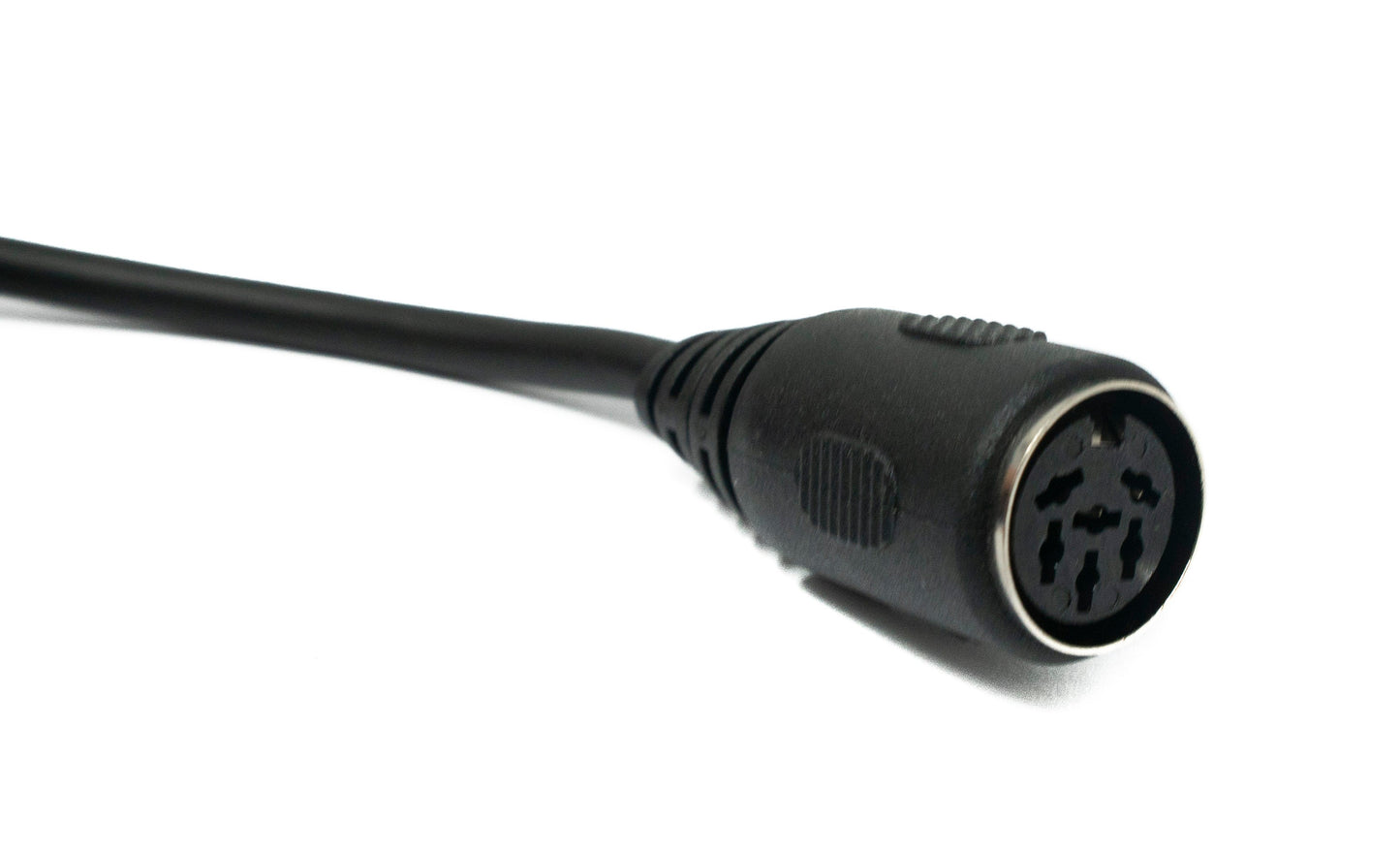 SYSTEM-S S-Video Kabel 150 cm Din 6 Pin Stecker zu Buchse in Schwarz