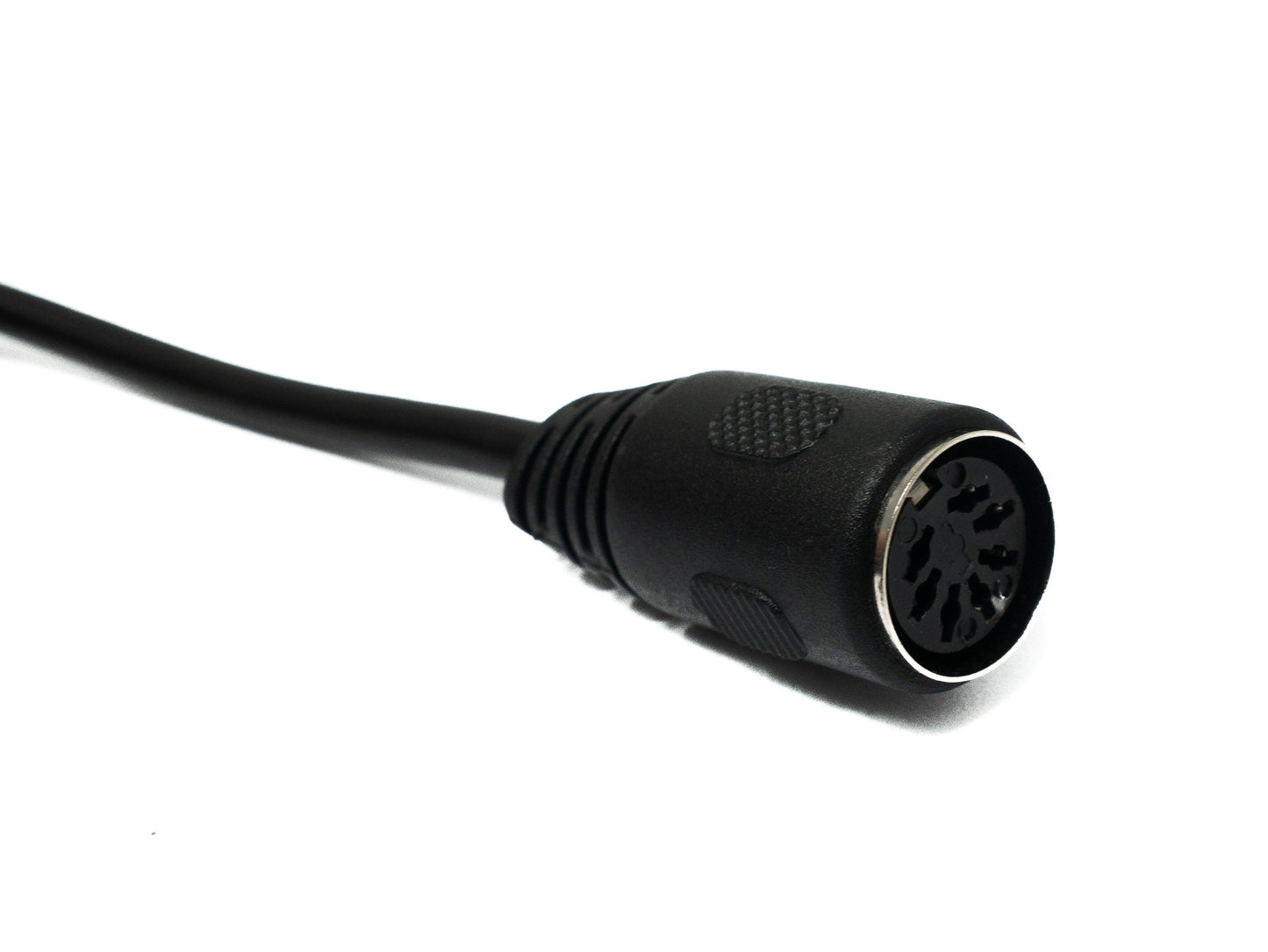 SYSTEM-S S-Video cable 150 cm Din 7 pin male to female in black