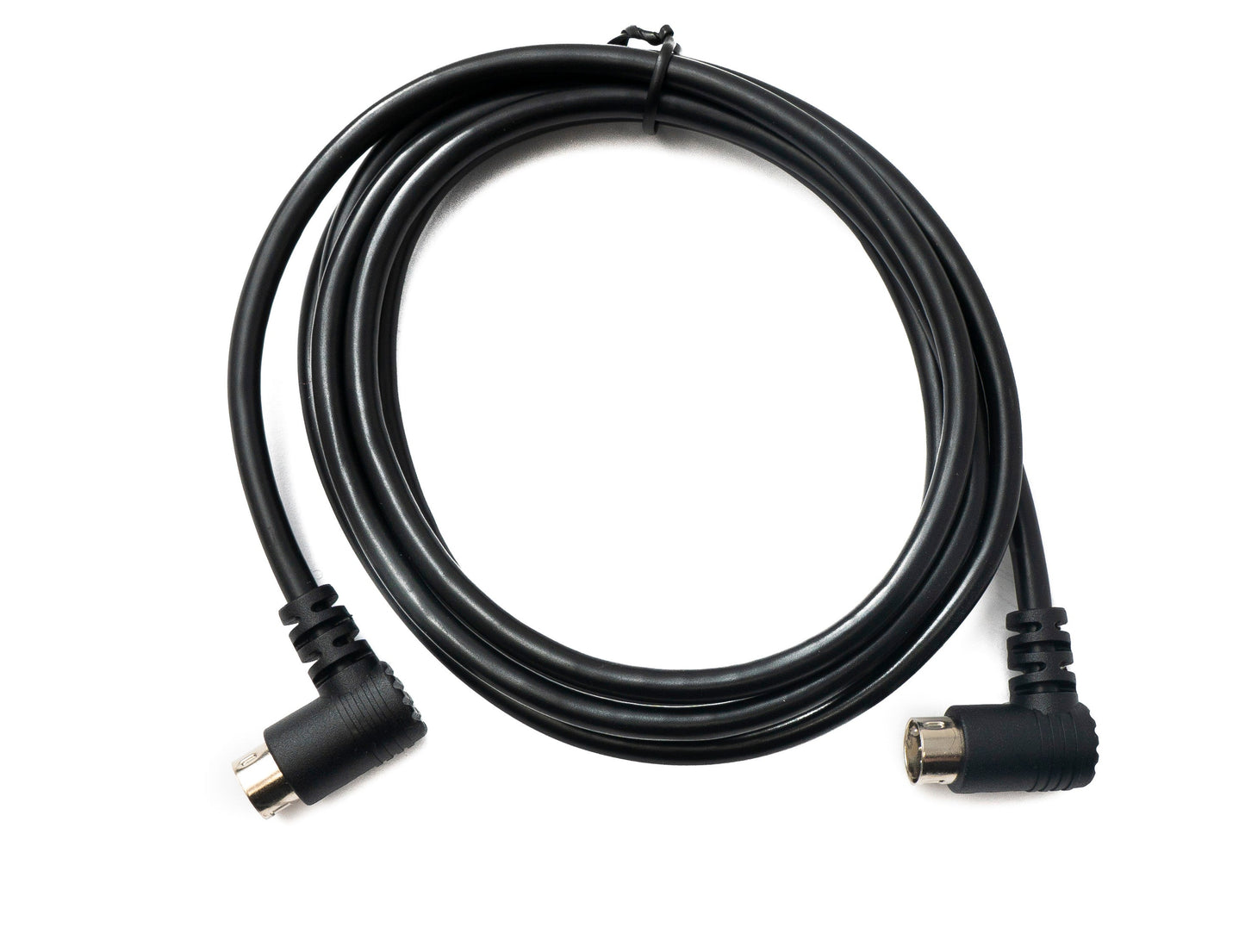 SYSTEM-S S-Video cable 180 cm Din 4 pin plug to plug dual angle