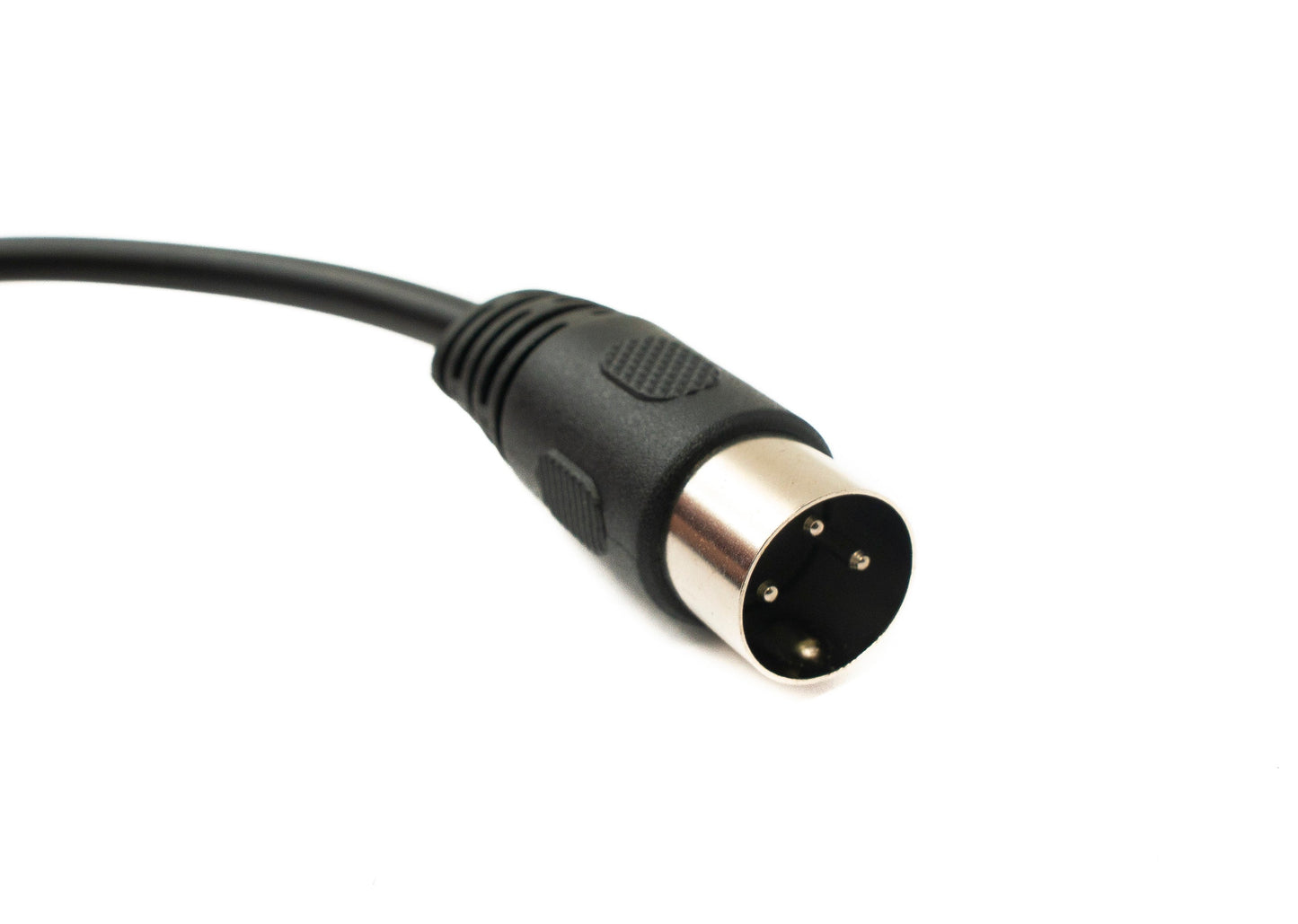 SYSTEM-S S-Video Kabel 50 cm Din 3 Pin Stecker zu Stecker Schwarz