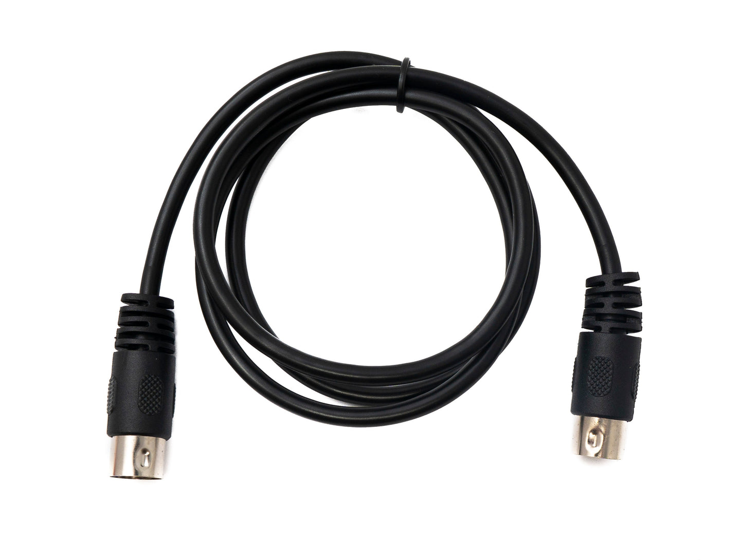 SYSTEM-S S-Video Kabel 100 cm Din 4 Pin Stecker zu Stecker Schwarz