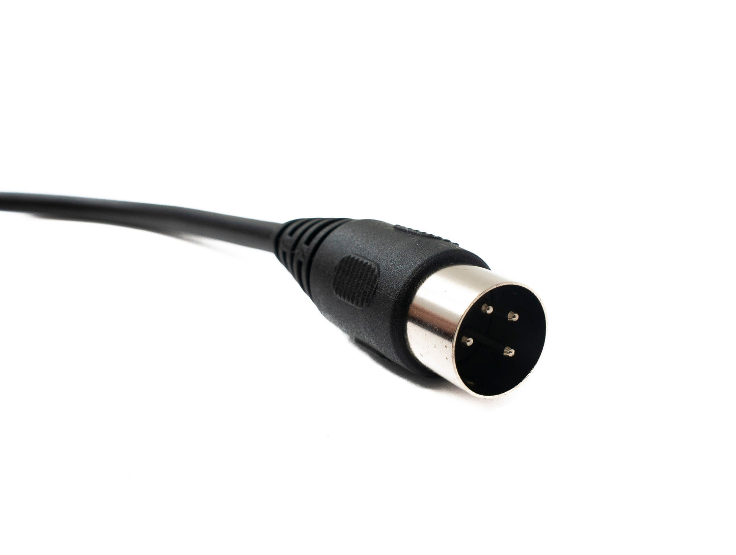 SYSTEM-S S-Video Kabel 100 cm Din 4 Pin Stecker zu Stecker Schwarz
