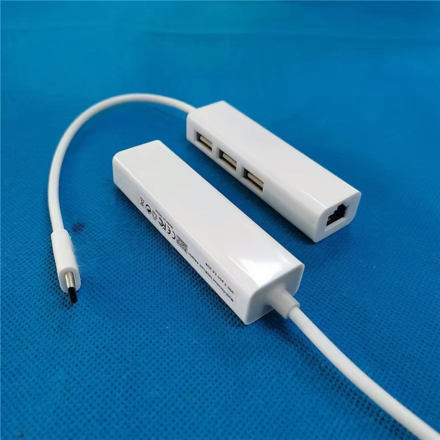 USB-A to RJ45 and 3x USB-A