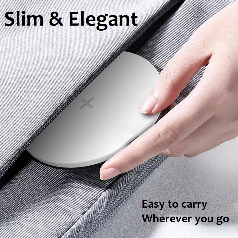 15W Wireless Charger Pad Qi Charger Inductive Charging Station