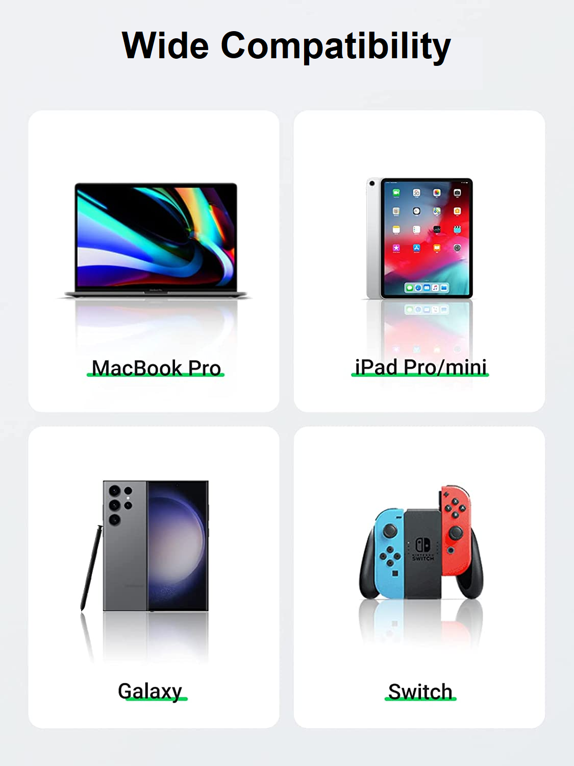 USB-C Male to USB-C Male Cable 60W Fast Charging
