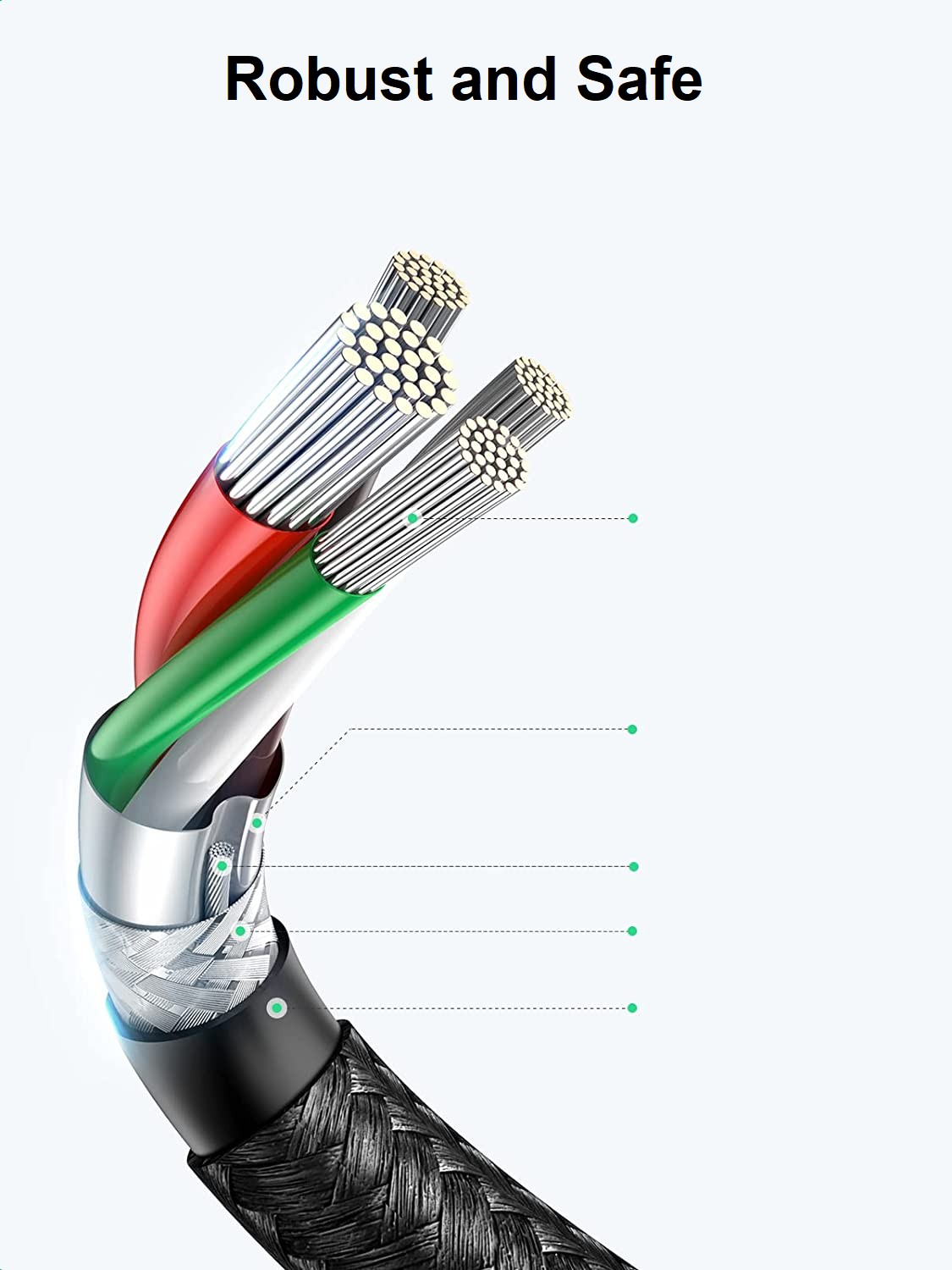 USB-C Male to USB-C Male Cable 60W Fast Charging