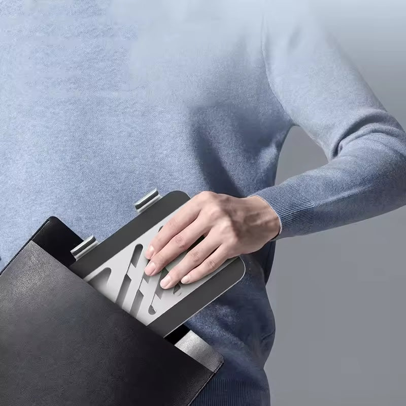 Tablet Stand Rotating Foldable Notebook Kindle Holder 4-12" Aluminium