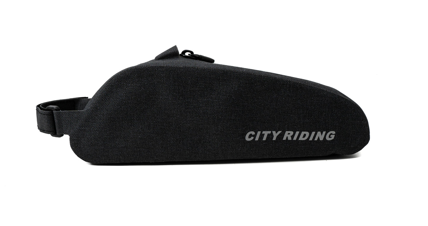SYSTEM-S bicycle bag, waterproof, triangle bag, frame bag, triangle bag, black