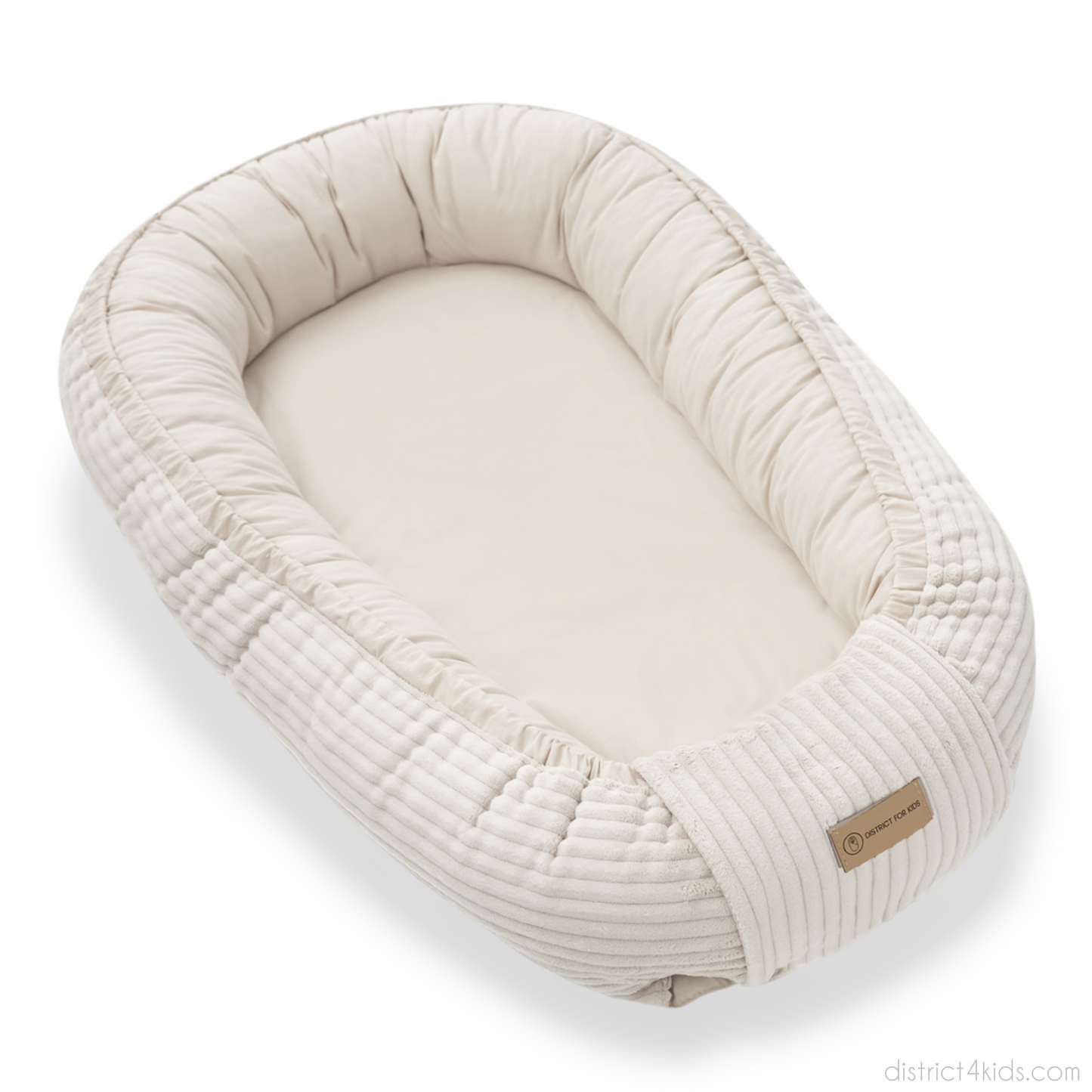 Babynestchen Cord – Mitwachsender weicher Baby-Kokon