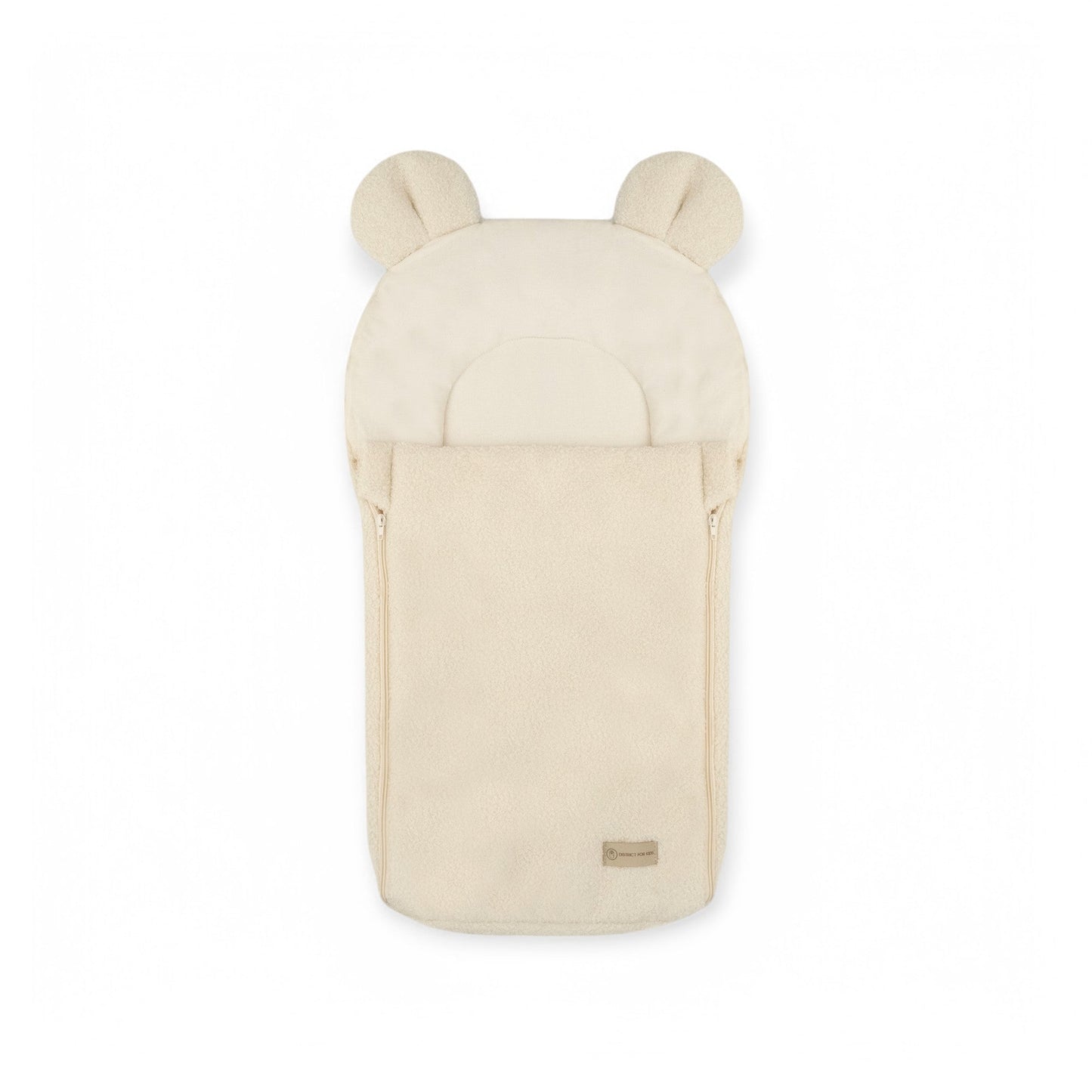 Babyschlafsack Teddyohren Teddy Boucle - kuscheliger Ganzjahresschlafsack