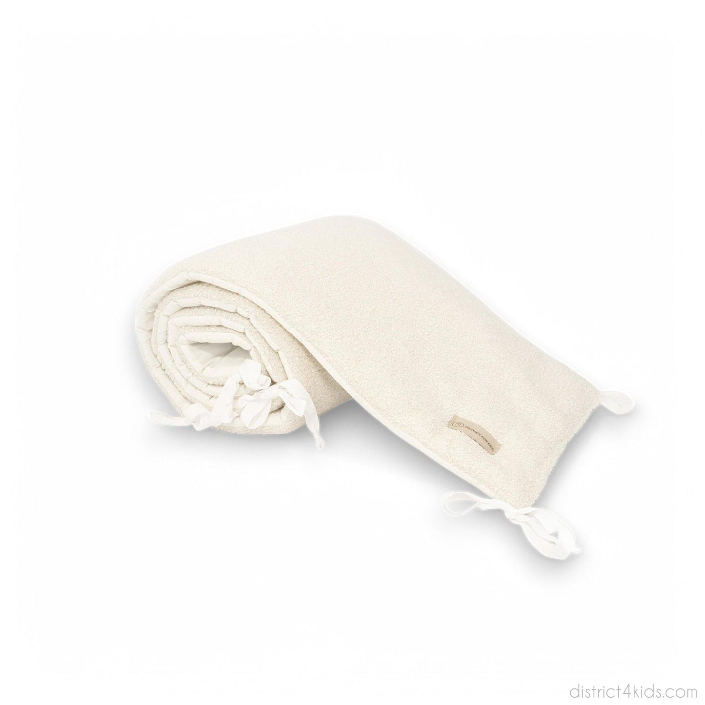 Bettumrandung Teddy Bouclé – Weiche Premium Umrandung für Baby- & Beistellbetten