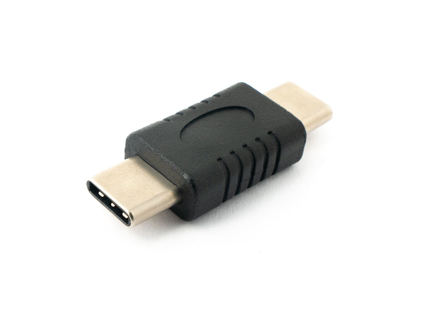 SYSTEM-S USB 3.1 Adapter Type C Male to Male Cable in Black
