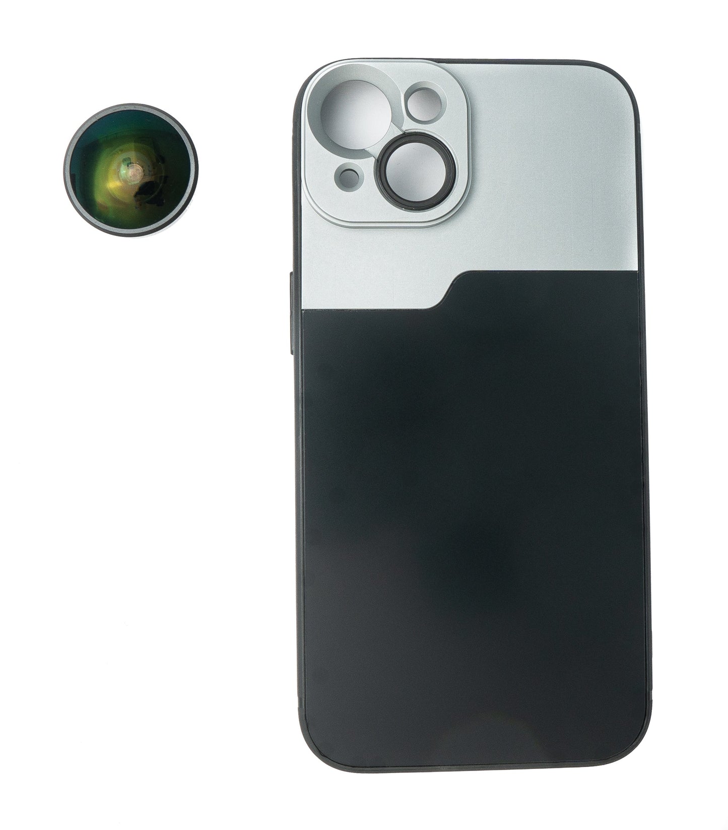 SYSTEM-S Fisheye Lens Case Filter for Photography for iPhone 13