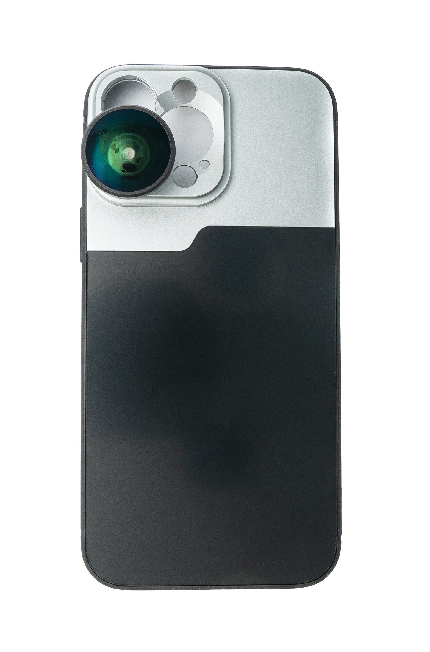 SYSTEM-S Fischaugen Linse Hülle Filter für Fotografie für iPhone 13 Pro Max