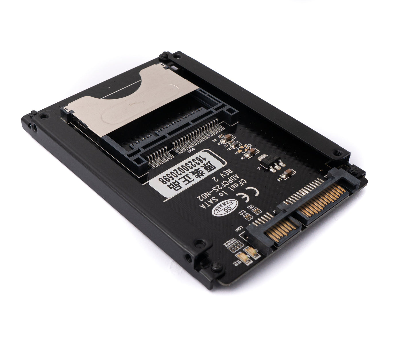 SYSTEM-S CFast Card 2.5 zu SATA 22Pin zu 2x USB 3.0 2.0 Typ A Stecker für HDD SSD
