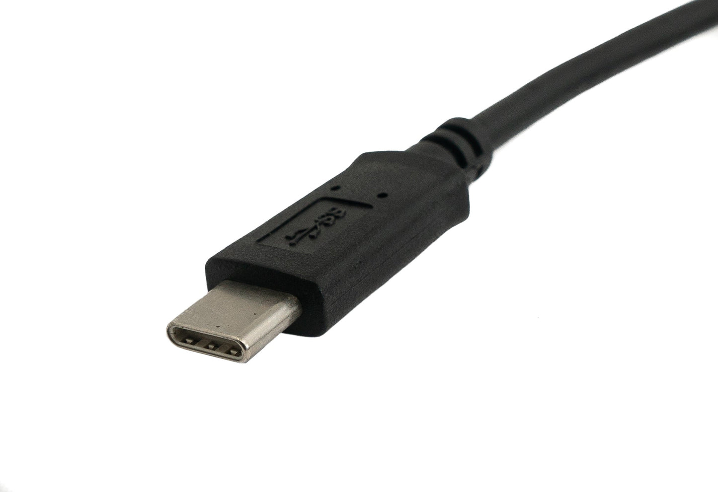 SYSTEM-S USB 3.1 Kabel 300 cm Typ C Stecker zu 3.0 Typ A Stecker in Schwarz