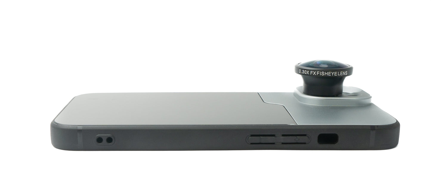 SYSTEM-S Fisheye Lens Case Filter for Photography for iPhone 13
