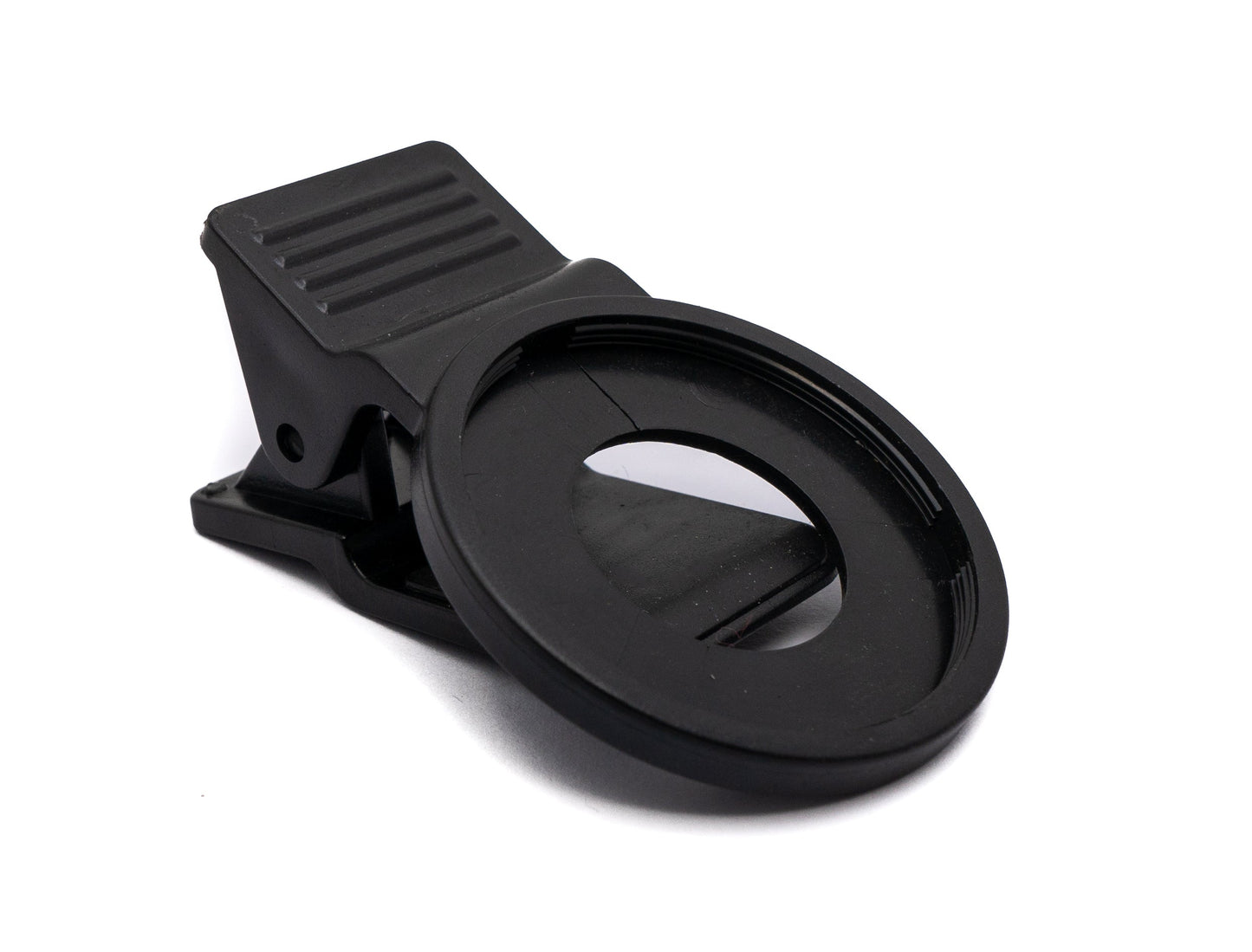 SYSTEM-S Makro Linse +10 Zoom Close Up Filter mit Clip in Schwarz