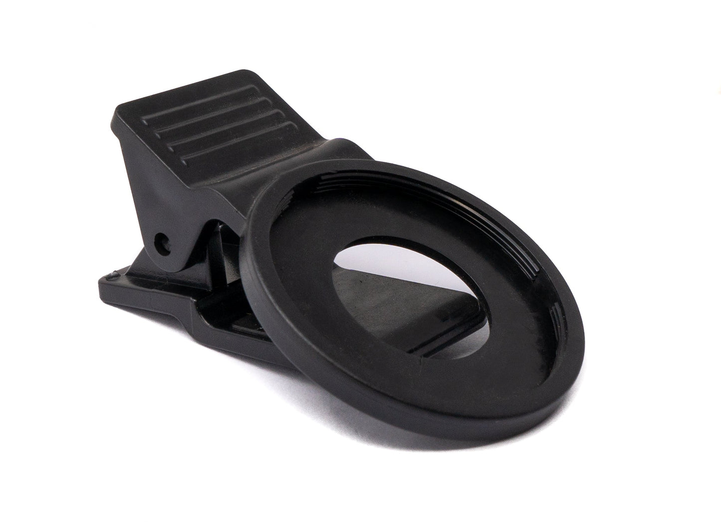 SYSTEM-S UV Filter 37 mm unbeschichtet Slim Linse mit Clip für Smartphones in Schwarz