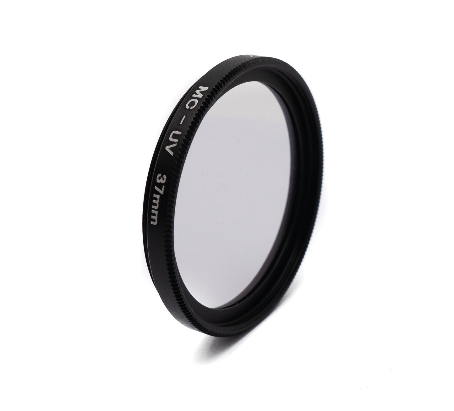 SYSTEM-S UV Filter 37 mm 12x beschichtet Slim Linse mit Clip für Smartphones in Schwarz